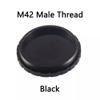 Fully Metal M42/ M48/ M54 Female/Male Thread Lens Cover for Astronomical Telescope Camera Lenses Dustproof(M42 Black Male) view 2