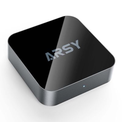 ARSY Ne-3 Streaming Music Receiver New Version, Airplay 2 Receiver, Hi-Fi Auido Streamer, WiFi Audio Streamer Stream Hi-Res Audio from Spotify, Tidal, Roon and More