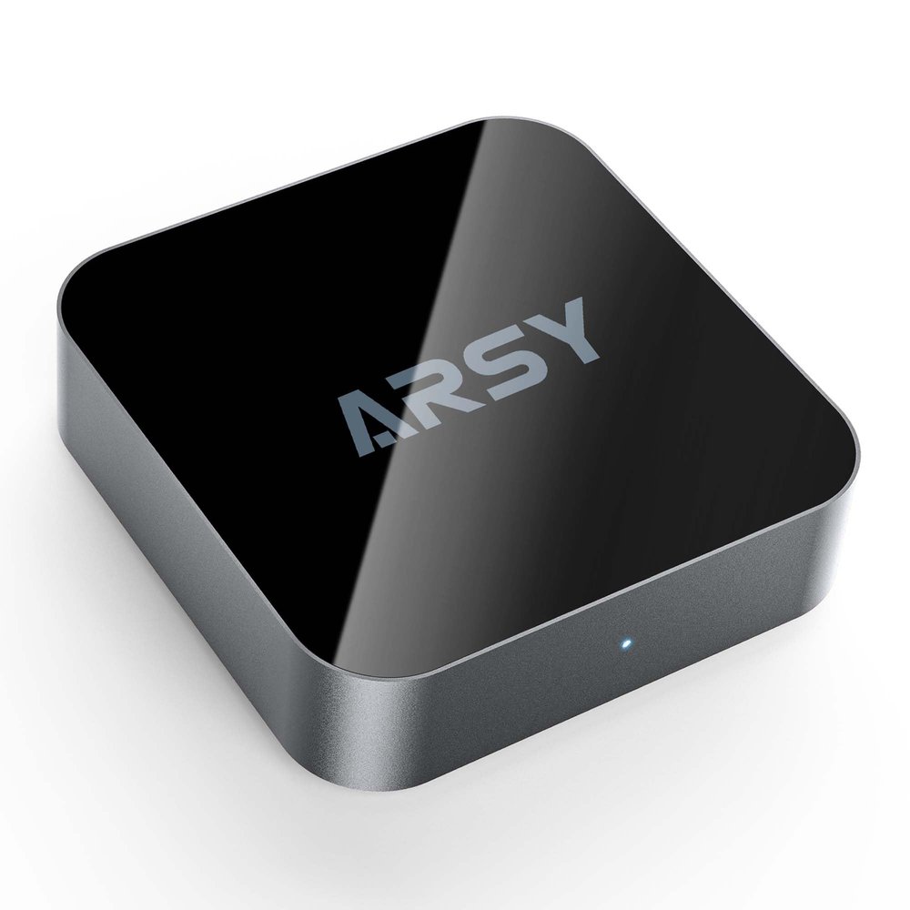 ARSY Ne-3 Streaming Music Receiver New Version, Airplay 2 Receiver, Hi-Fi Auido Streamer, WiFi Audio Streamer Stream Hi-Res Audio from Spotify, Tidal, Roon and More