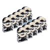 10 Pack Black On White 9mm Labels Compatible with KingJim Label Makers and LW-300 LW-400 LW-K400 view 1