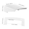 DIYEAH Black Security Camera Cover Outdoor Camera Rainproof Durable Plastic Easy Use view 2