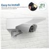 DIYEAH Black Security Camera Cover Outdoor Camera Rainproof Durable Plastic Easy Use view 3