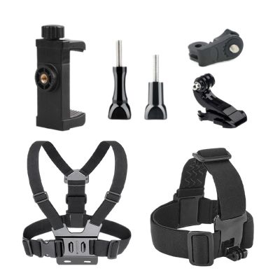 Adjustable Chest Strap Mount for Action Camera - Multipurpose Action Camera Chest Mount Harness Kit | Comfortable Chest Mount Harness Strap for Running, Swimming, and Outdoor Adventures