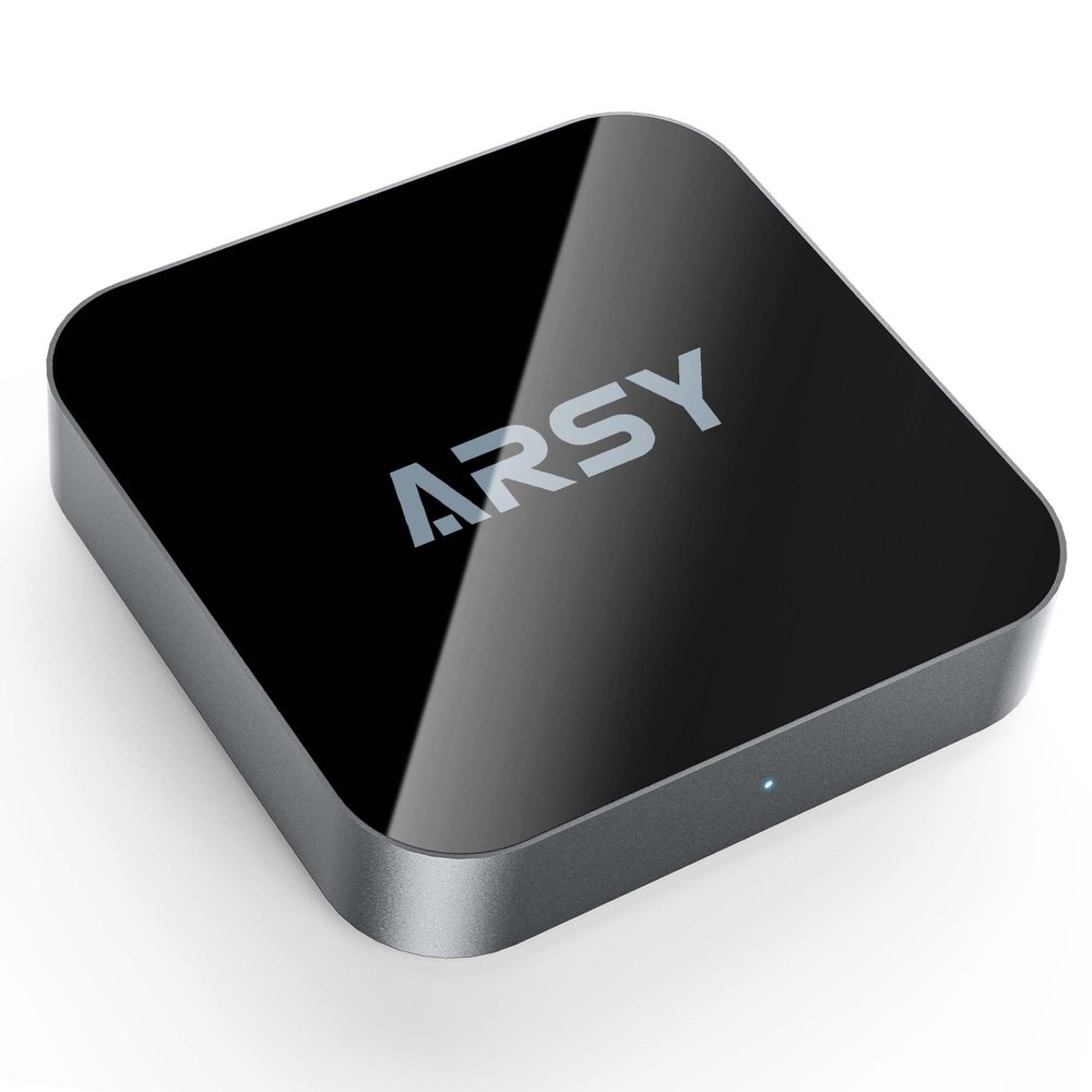 ARSY Ne-2 New Version Streaming Music Receiver, Airplay 2 Receiver, WiFi Audio Streamer Stream Hi-Res Audio from Spotify, Tidal, Roon and More, Power Adapter NOT Included