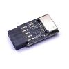 lowmountainswere USB2.0 Internal Header to USB 3.1/3.2 TY>pe C Front TY>pe E Adapter Type-E 20pin to 9pin Converter Compatible with The Motherboard Connector Riser view 4