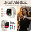 2025 SOUYIE Smart Watch for Men and Women with SOS Emergency Alert, 1.85" AMOLED Fitness Tracker with 100+ Sports Modes, Heart Rate, SpO2, Sleep Monitor, IP68 Waterproof, Compatible Android and iPhone view 4