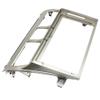 QIDALASER 9 Inch Car Radio Casing Frame for Toyota Vios Yaris 2008-2014 Android MP5 Player 2 Din Head Unit Fascia Stereo Dash Cover Trim (Silver Only Frame) view 3