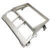 QIDALASER 9 Inch Car Radio Casing Frame for Toyota Vios Yaris 2008-2014 Android MP5 Player 2 Din Head Unit Fascia Stereo Dash Cover Trim (Silver Only Frame) view 4