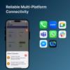 aidio X1 AI Voice Recorder Transcriber, AI Translation Earbuds Real Time, APP Control with iOS & Android, AI Transcription & Summarize, Noise Canceling, Recording Device for Lectures/Meetings/Calls view 4