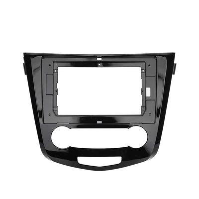 9/10 Inch 2 Din Car Audio Fitting Fascia Adapter Dash Kit Trim Frame Kit Plastic Panel Compatible with Qashqai Xtrail 2015-2019(10.1 inch)