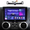 10inch 8Core (6G+128G) Android Car Stereo Radio for Jeep Wrangler JK(2007-2018) Dodge Ram 1500,with 5GWiFi Built-in Wireless Carplay and Android Auto SWC GPS Navigation Back up Camera Replacement view 1