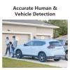 JUCFRDNJ 2PCS 5MP Set Outdoor PTZ Wi-Fi Camera IP66 Camera Two Way Audio Colorful Night Vision Human Vehicle Detection(E/U_2PCS Camera ADD 128G) view 2
