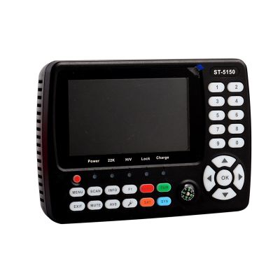HYUWANGYU Digital Satellite Signal Meter Original ST-5150 DVB-S2/T2/C Combo HD Satellite TV Finder Meter H.265 MPEG-2/MPEG-4 Better WS-6980 6933 6916