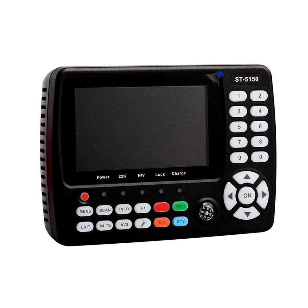 HYUWANGYU Digital Satellite Signal Meter Original ST-5150 DVB-S2/T2/C Combo HD Satellite TV Finder Meter H.265 MPEG-2/MPEG-4 Better WS-6980 6933 6916
