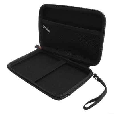 7-Inch GPS Protective Case Hard Shell Portable Tablet Sleeve Pouch Shockproof Storage Bag with Mesh Compartment for Chargers Cables