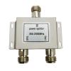 AJDFVHJF Coaxial Splitter 1 to 2 Way Power Splitter 380-2500MHz Divider N Female 50ohm view 1