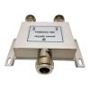 AJDFVHJF Coaxial Splitter 1 to 2 Way Power Splitter 380-2500MHz Divider N Female 50ohm view 2