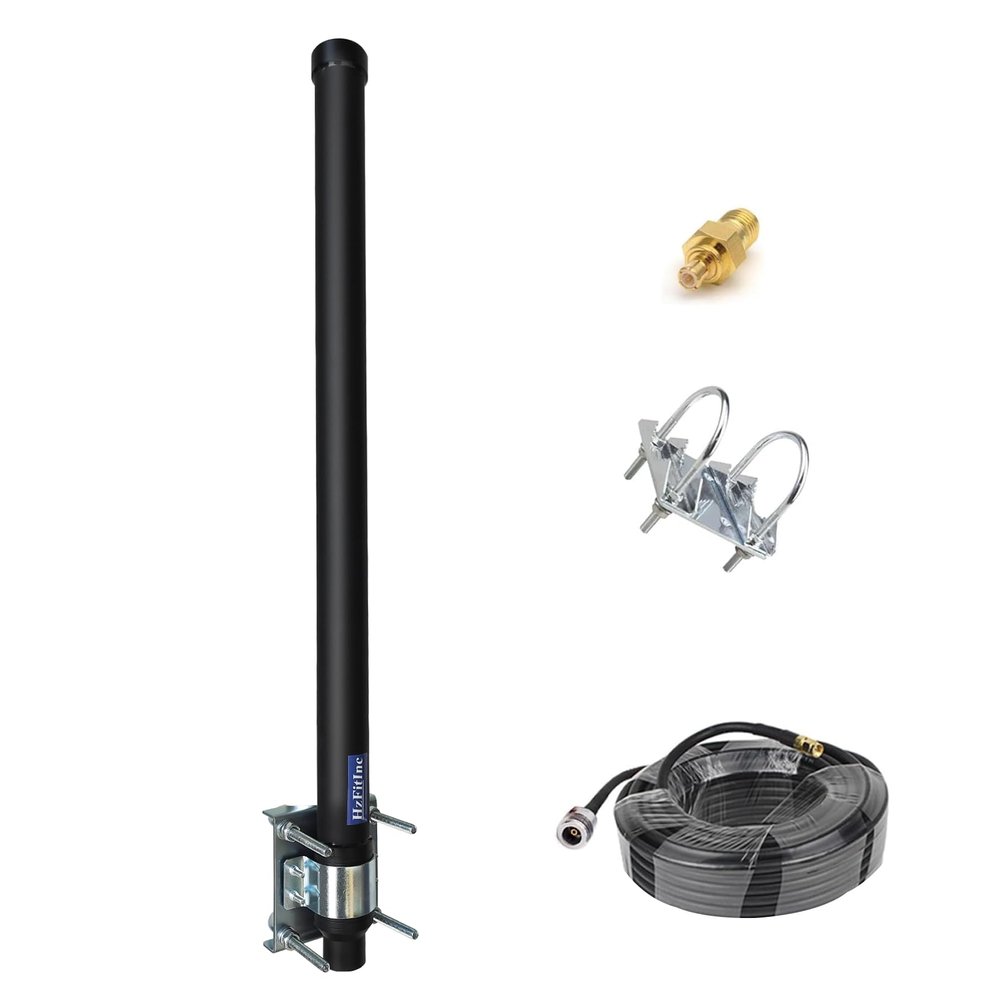 ADS-B Antenna for Flightaware 1090 MHz & 978 MHz Dual-Band with 16ft SMA Cable MCX Adapter High Gain 7dBi Long Range Outdoor& Indoor Set for ADSB Receiver UAT RTL SDR