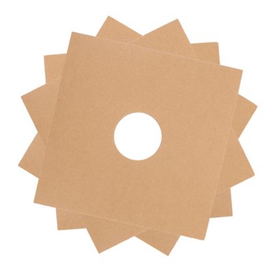 Cabilock 4pcs Vinyl Record Sleeves Protective Bags for Vinyl Records Breathable Design Sturdy Right-Angle Structure for Music Lovers and Collectors