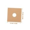 ABOOFAN 4pcs Vinyl Record Storage Sleeves Kraft Paper Protectors Air Circulation Sturdy Album Covers for Optimal Vinyl Record Organization view 2