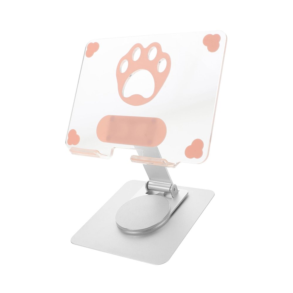 ABOOFAN Foldable Tablet Stand for Desk Adjustable Multi-Functional Holder for Rv Use Portable Ergonomic Support for Comfortable Viewing