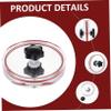 DOITOOL 1pc Vinyl Record Label Saver Protector Clamp Ergonomic Design for Compact Lightweight Material for Cleaning Protecting Records view 3