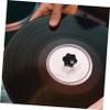 DOITOOL 1pc Vinyl Record Label Saver Protector Clamp Ergonomic Design for Compact Lightweight Material for Cleaning Protecting Records view 4