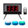XDTKJDZ Learning Resources Answer Buzzers Set, Wireless Buzzer System, 4 Status Prompt Colors, 32 Groups Answering, 1-999 Seconds Can Be Set, for Offices School Contest Classroom view 1