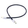 ACGTUY HiFi OCC Silver Plated 12V DC 2.5-2.1 Mm Plug Power Cable Connector Male to Male Cord Adapter Compatible with The Keces Linear Extension DC Wire(USB-A to 2.1,0.2m) view 4