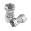 FWSYIVV 2pcs F Type to TV IEC 90 Degree Male Plug & Female Ja-ck R*/F Coaxial Adapter Adapter TV Coaxial an/te/na Connector(FJJ) view 1