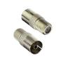 FWSYIVV 2pcs F Type to TV IEC 90 Degree Male Plug & Female Ja-ck R*/F Coaxial Adapter Adapter TV Coaxial an/te/na Connector(FJJ) view 3