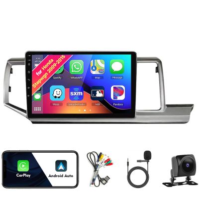 Car Stereo Radio for Honda Stepwgn 2009-2015, Android 13, 9.1" IPS Touch Screen Multimedia Player with CarPlay & Android Auto, GPS Navigation DSP SWC 5G WiFi Camera 8CORE 4+64GB