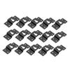 DIYEAH 30pcs Speaker Hanger Bracket Iron Wall Mount Hook Connector for Audio Speaker Mount Bracket Keyhole Hangers view 1