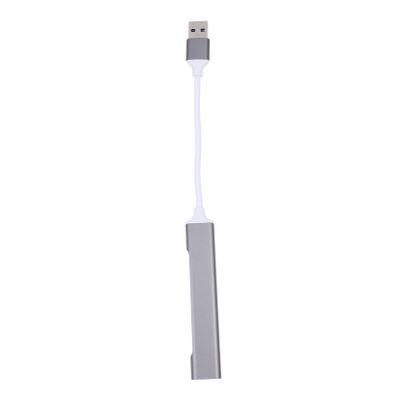 DIYEAH Mini USB Hub Aluminum Alloy 3.0 Splitter 4-Port USB Extender Portable Data Hub Replace Old USB