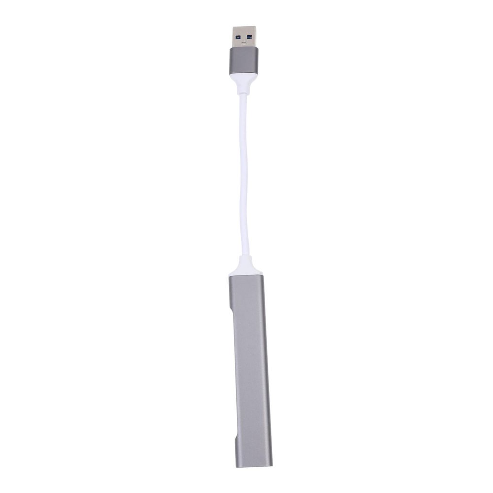 DIYEAH Mini USB Hub Aluminum Alloy 3.0 Splitter 4-Port USB Extender Portable Data Hub Replace Old USB