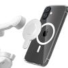ALAFLY for DJI Magnetic Adapter Phone Mount, Compatible with MagSafe Phone Holder Clamp for DJI Osmo Mobile 7P 7 SE 6 5 4, Quick Release Gimbal Stabilizer Accessories, Silver view 1