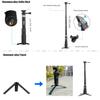 Accessories Kit for DJI Osmo Pocket 3 Creator Combo Case Magnetic Bracket Mount Selfie Stick Tripod Glass Screen Protector Suction Cup Chest Head Strap Backpack Clip Bundle for Pocket3 58E view 4