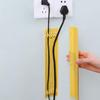 DOITOOL 4pcs Charging Cable Box Socket Container Cable Organizer Wire Holders for Cords Cord Hider Adhesive Design view 4