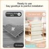 JHDXL Shoe Cabinet Wooden Shoe Cabinet, Freestanding Shoe Cabinet, Vertical Shoe Rack, Tall Narrow Shoe, Stackable Boot & Shoe Storage, Stackable Shoe Rack(60 * 70cm/23.6 * 27.6in) view 4