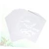 FUNNETOYU 100pcs Cd Covers Cd Storage Holder DVD Cases Portable Storage Classic Window Design view 3
