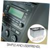 Angoily Car Stereo Mounting Kit Double Din Metal Mount Audio and Video Dash Installation Kit view 3