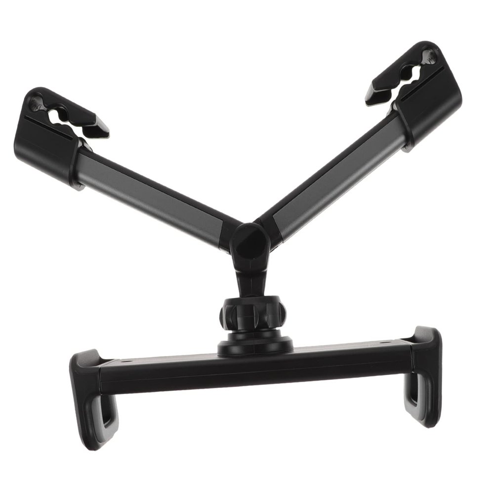 DIYEAH Car Seat Phone Holder Headrest Tablet Stand Telescopic Arm Soft Lining Durable