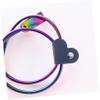 8-Piece Portable Heart-Shaped Data Cord Organizer with Snap Buckles PU Leather Headphone Cable Protector for Earbuds and Chargers for Travel and Home Use view 3