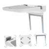 DIYEAH Security Camera Base Mount Wall Socket Bracket No Drill Plastic Camera Mount Bracket view 3