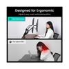 zhongxlla Arm Monitor, Monitor Arm Dual Arm with C-Clamp & Grommet Mount,Flexible Adjustment Effortless Installation Monitor Arm Monitor Arm Stand Adjustable view 3