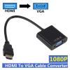 ACGTUY 1080P HDMI to Converter Digital to Analog Compatible Adapter Cable Compatible with The PC Television Box to Projector HDTV(Black) view 4