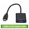 ACGTUY HDMI-Compatible to Adapter 1080P Digital to Analog Converter Cable Compatible with The PC TV Box to Projector Displayer HDTV(Black) view 2
