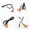 1Pcs 3 4 Pole 3.5mm Male Female Ja-ck Plug to 2RCA 3 R/CA Male Female Adapter 3RCA Audio Video AV Cable Wire Cord(NO.2) view 2