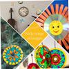 Vaguelly 10pcs Transparent DIY Cd Discs for Wall Decor Creative Painting Craft Projects Modern Aesthetic Decoration for Teens DIY Activities view 3