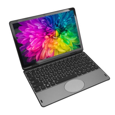 11" Touchscreen 2 in 1 Laptop, Flip Convertible Laptop, 32GB DDR4, 128GB SSD, 360 Degree Flip, 2MP 30fps HD Camera, 178 Degree Viewing Angle (Rosy Gold) (Gray)